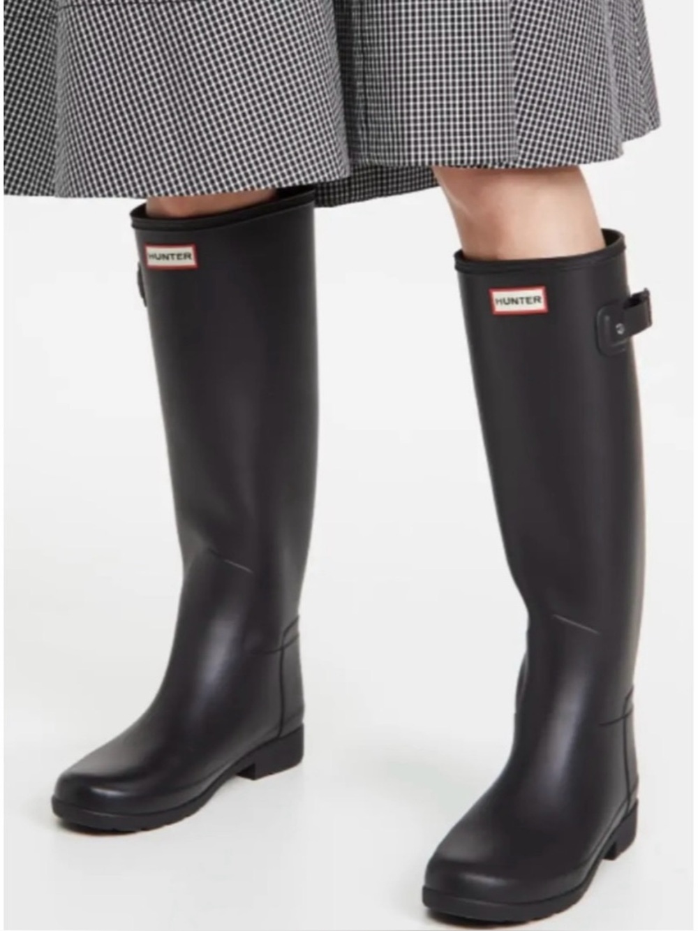 Hunter Original Black Tall Rain Boots
